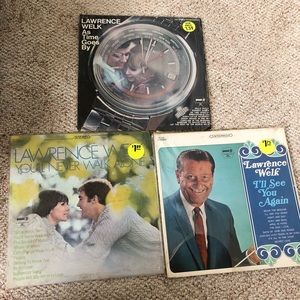Vintage unopened Lawrence welks vinyls